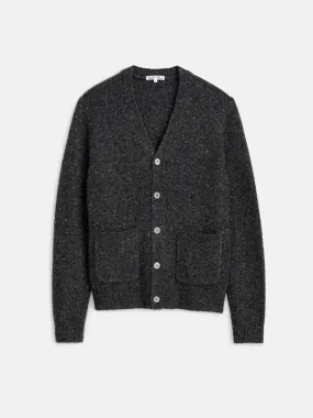 Alex Mill Donegal wool Hockney Cardigan in Charcoal