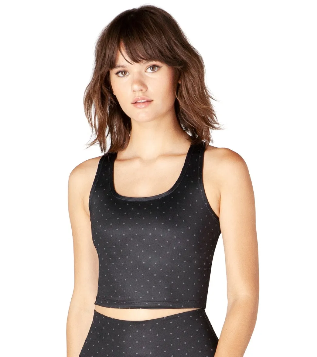 Beyond Yoga Lux First Class Cropped Yoga Tank