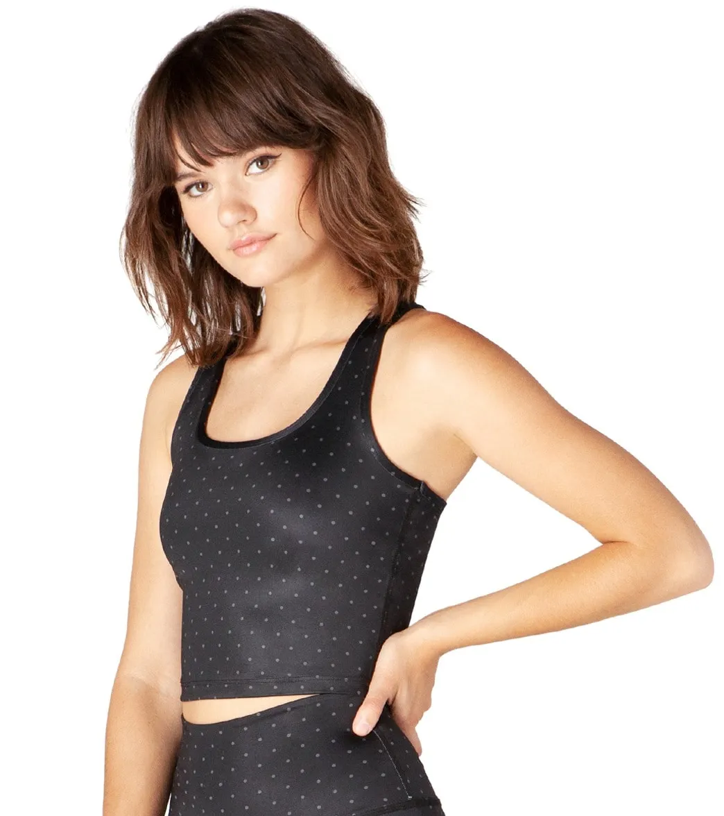 Beyond Yoga Lux First Class Cropped Yoga Tank