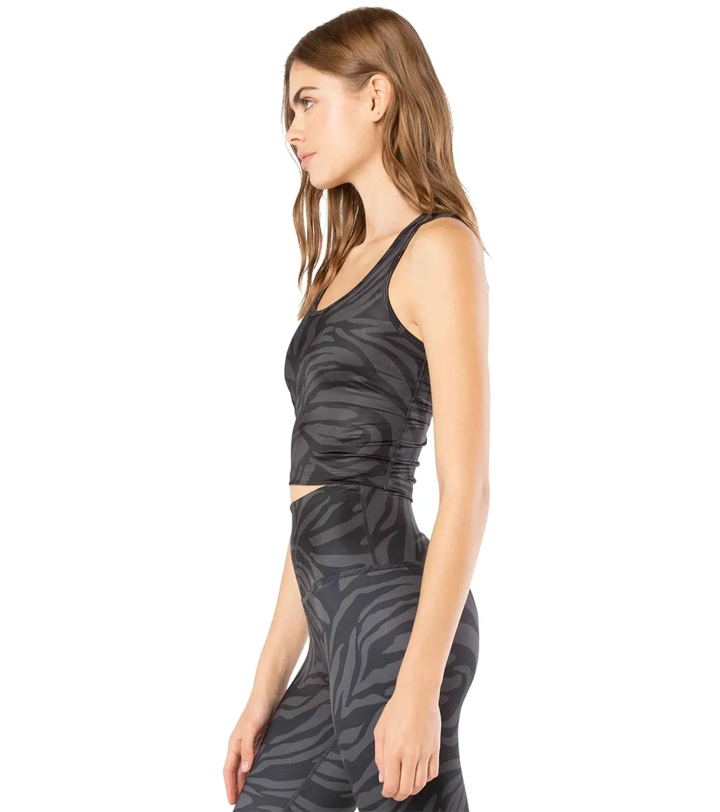 Beyond Yoga Lux First Class Cropped Yoga Tank
