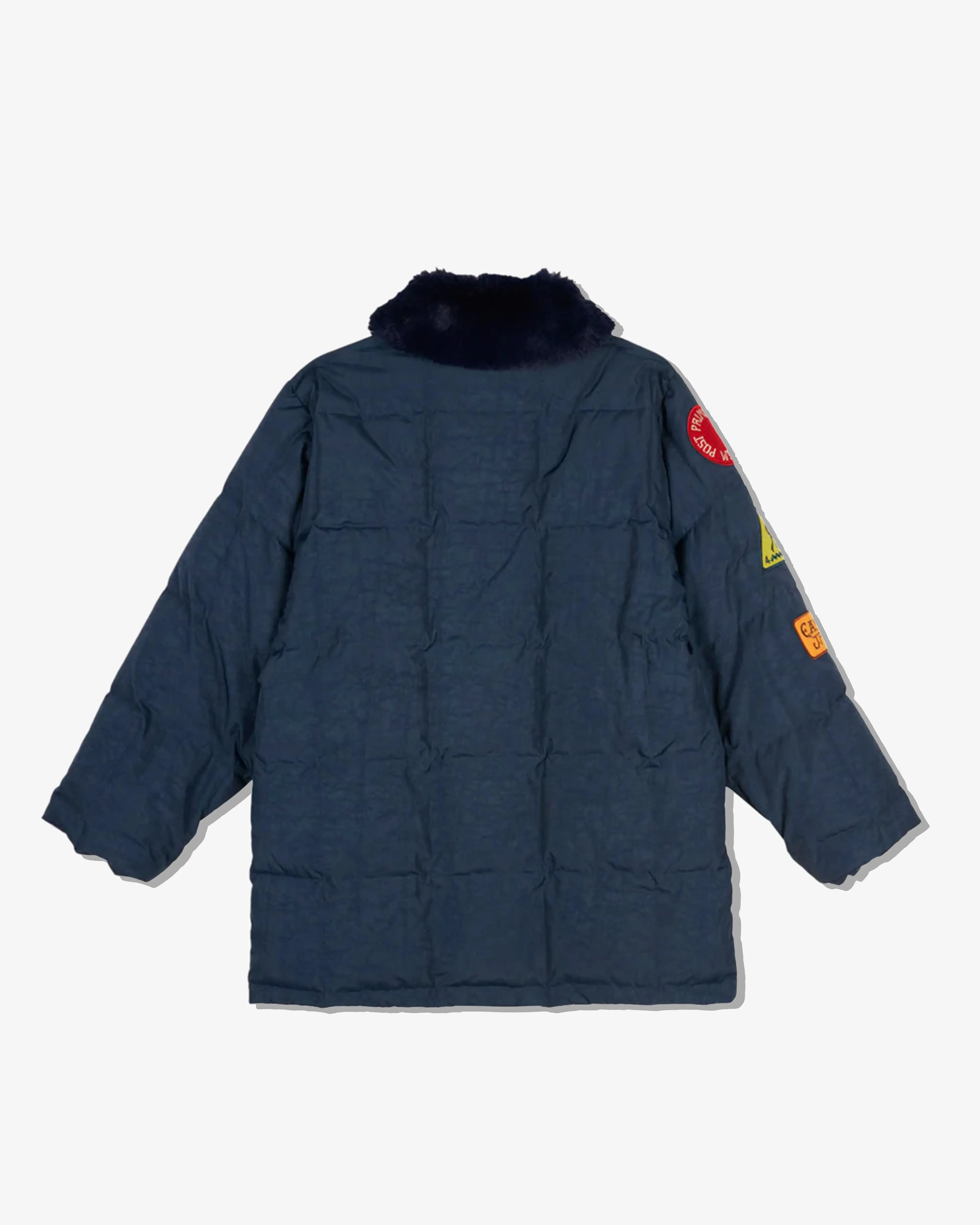 Brain Dead - Men's Homage Parka - (Navy)