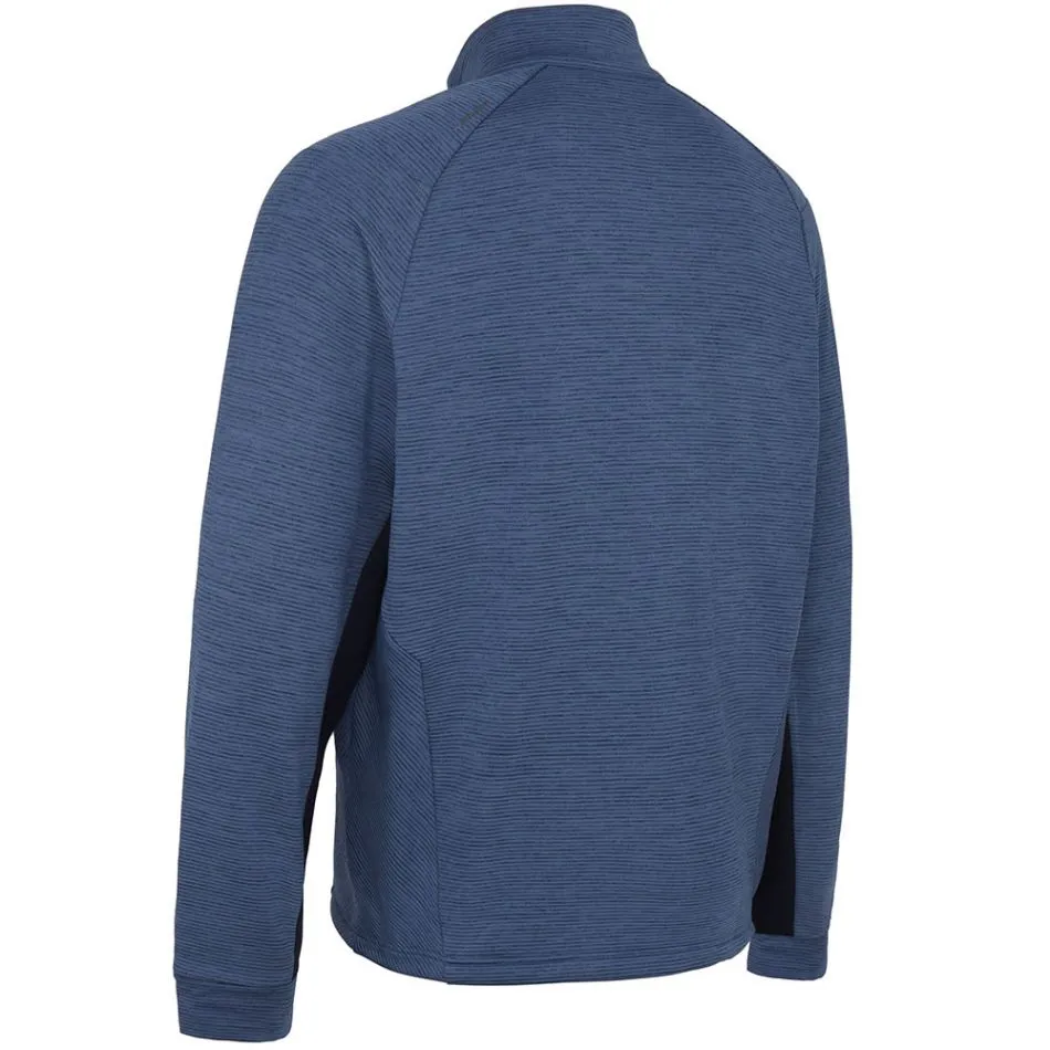 Callaway Golf Mens Heather Stripe Fleece Back Thermal Sweater - CGKFC013- 🚨FLASH SALE⚡️