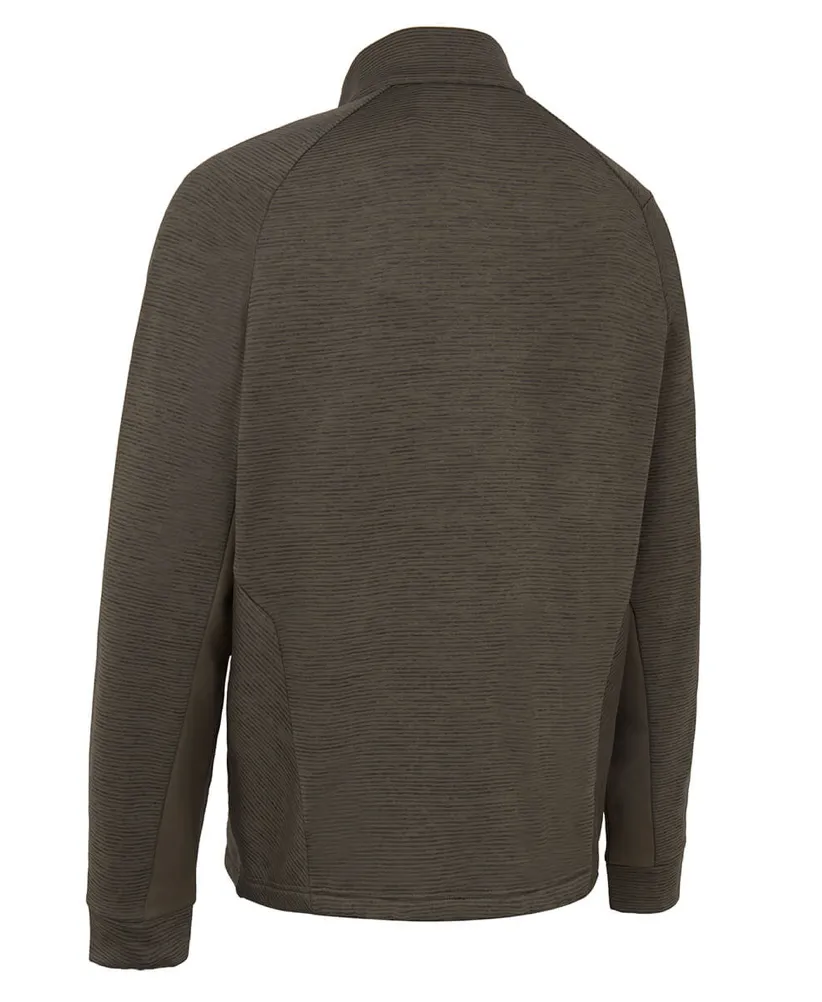 Callaway Golf Mens Heather Stripe Fleece Back Thermal Sweater - CGKFC013- 🚨FLASH SALE⚡️