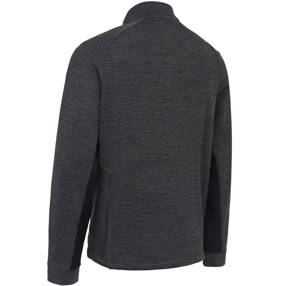 Callaway Golf Mens Heather Stripe Fleece Back Thermal Sweater - CGKFC013- 🚨FLASH SALE⚡️
