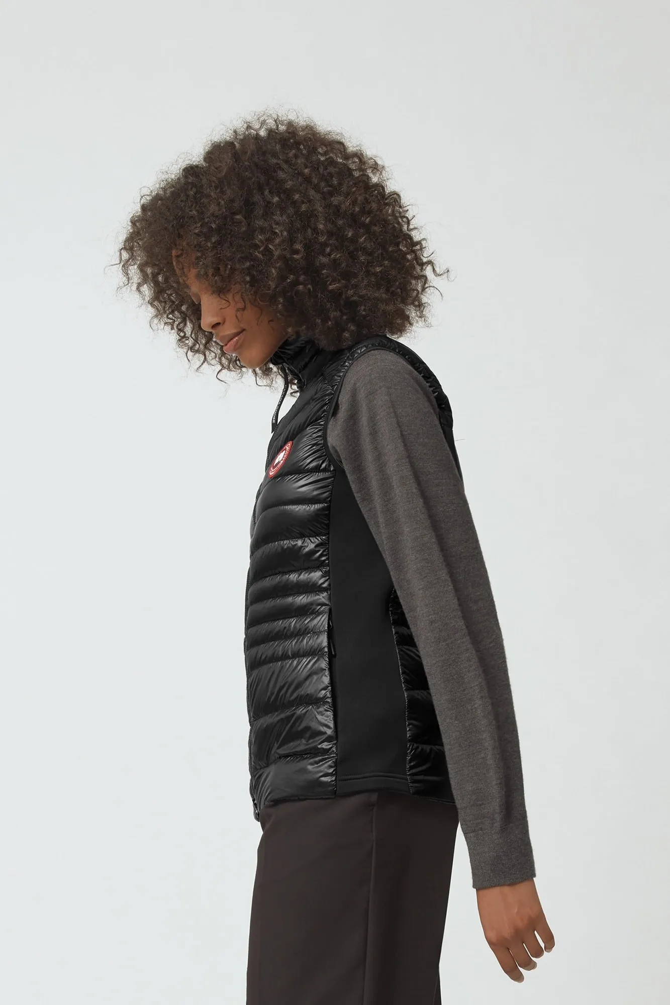 Canada Goose Women's Hybridge Lite  Tech Down Vest - Black