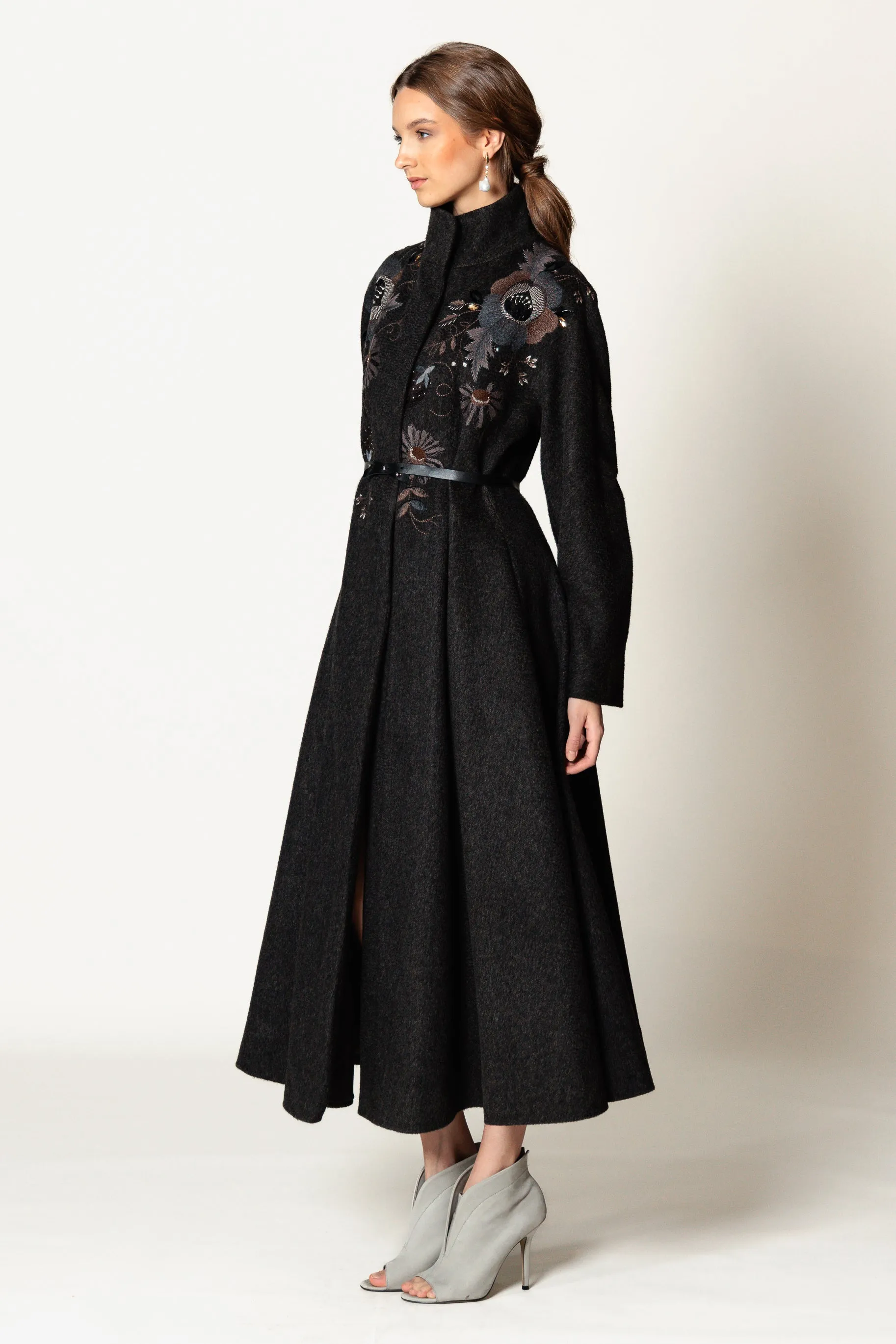 Coat "LIBERTY MAXI" / Cashmere & Camel