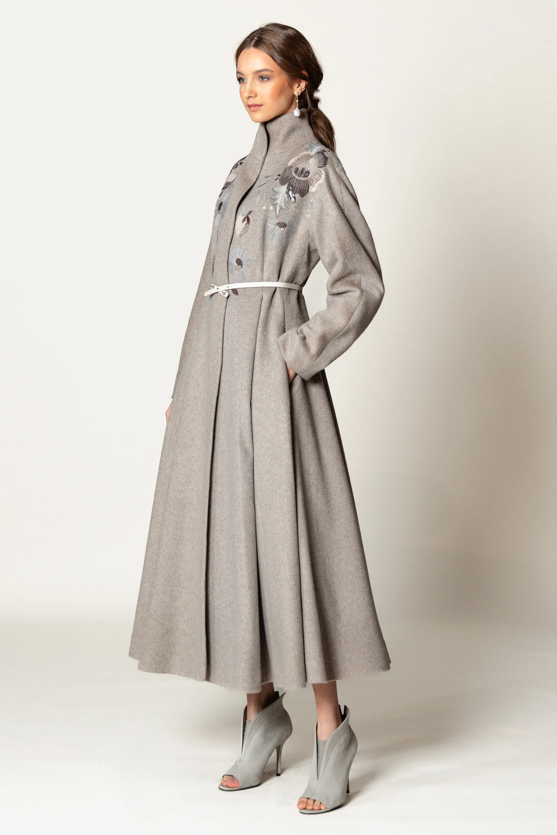 Coat "LIBERTY MAXI" / Cashmere & Camel
