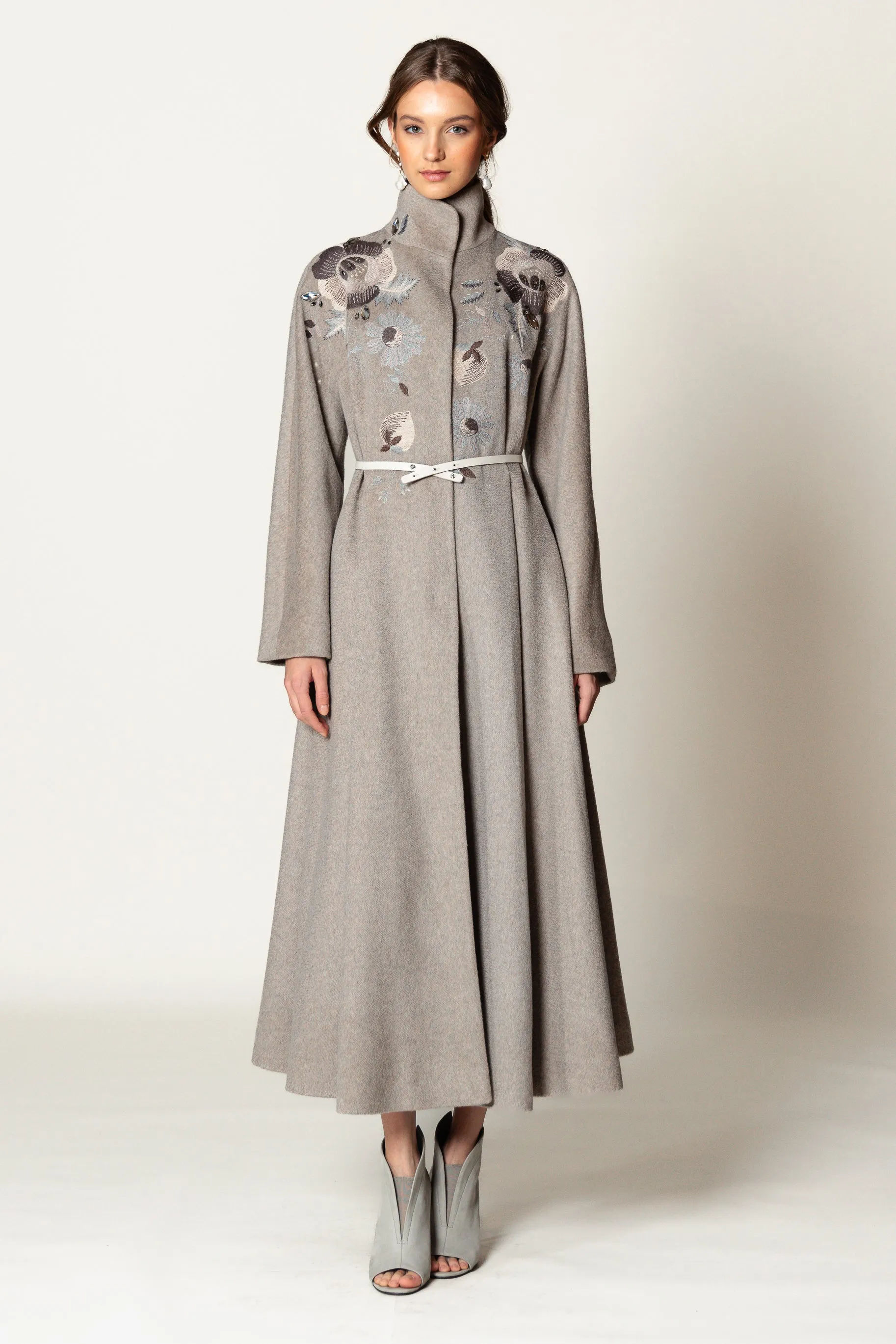 Coat "LIBERTY MAXI" / Cashmere & Camel