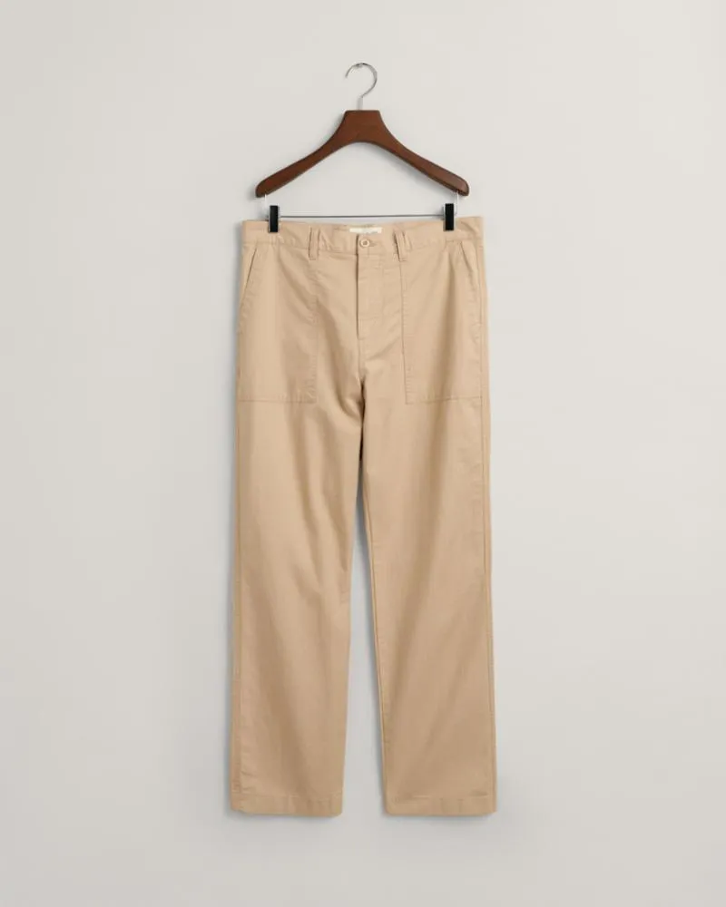 Gant Apparel Mens REG COT/LINEN SURPLUS CHINO 277/DRY SAND
