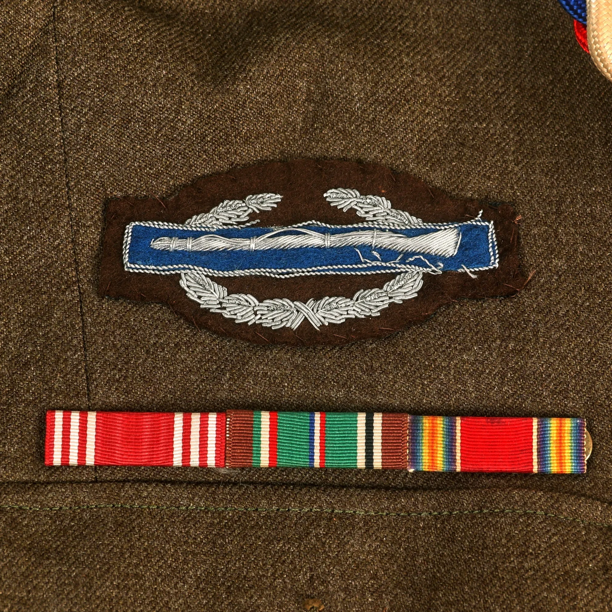 Original U.S. WWII First Special Service Force Commando Kiska Task Force (Operation Cottage)  Class-A Uniform Jacket With Sam Browne Belt