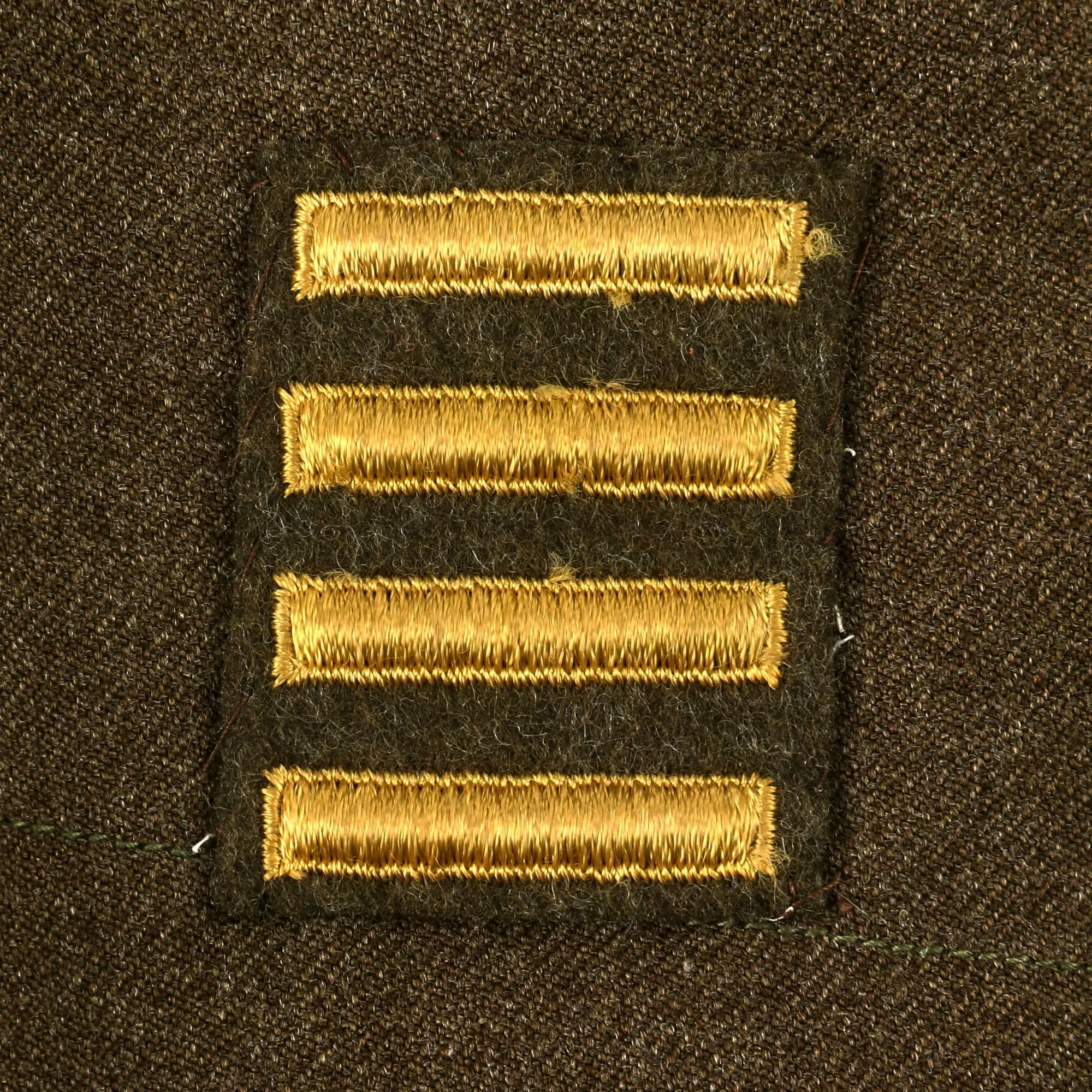 Original U.S. WWII First Special Service Force Commando Kiska Task Force (Operation Cottage)  Class-A Uniform Jacket With Sam Browne Belt