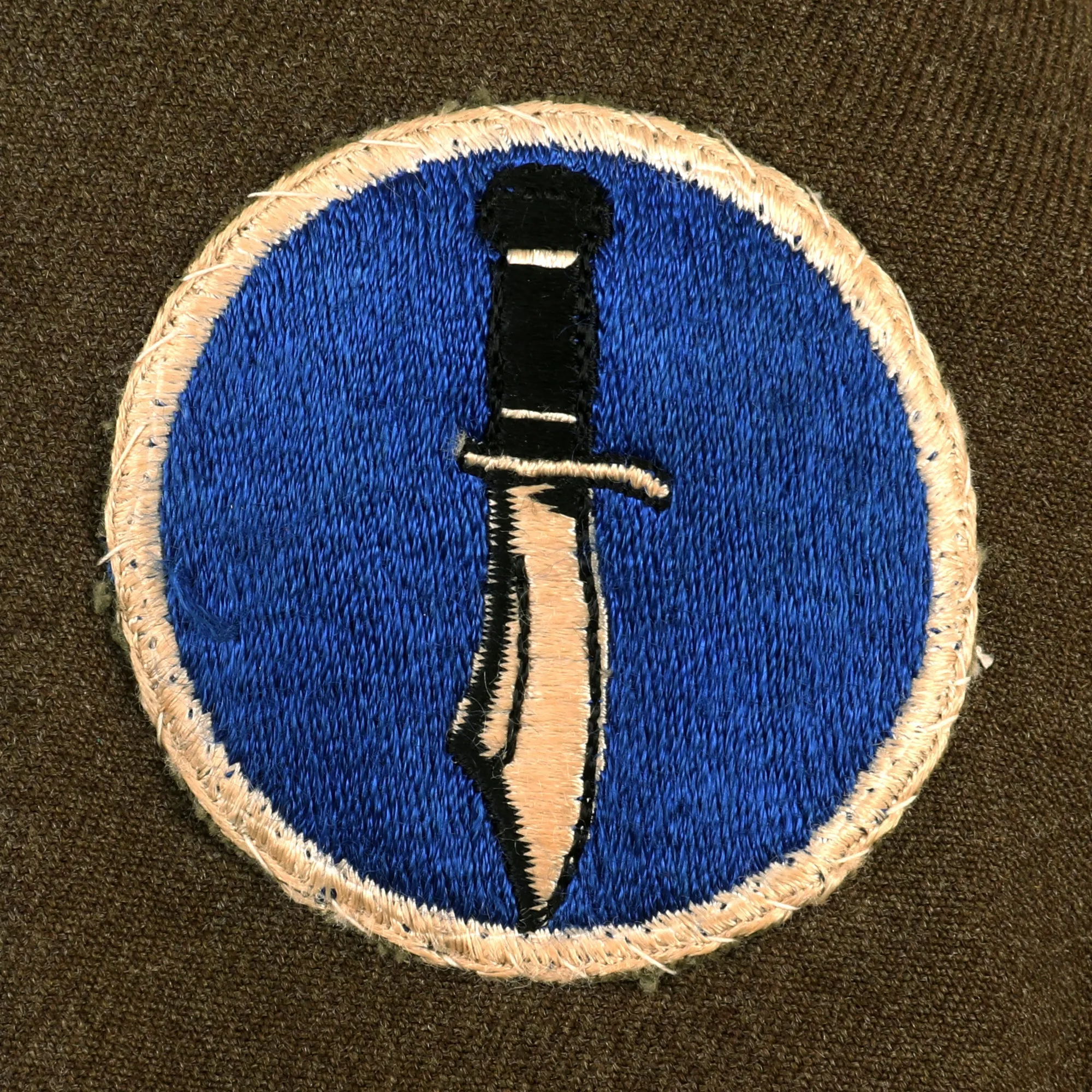 Original U.S. WWII First Special Service Force Commando Kiska Task Force (Operation Cottage)  Class-A Uniform Jacket With Sam Browne Belt