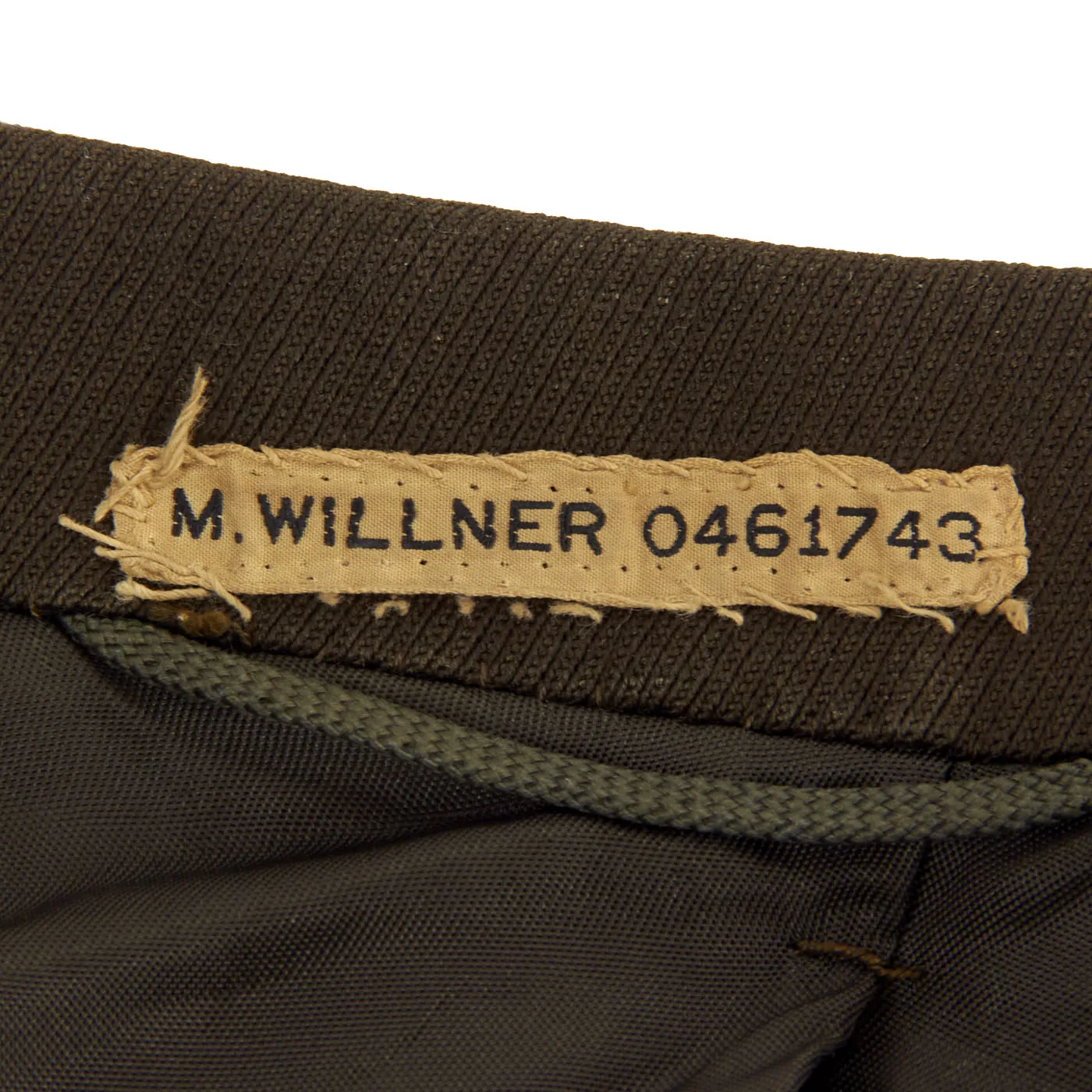 Original U.S. WWII Named US 8th Air Force Medical Corps Uniform Set For Captain Milton Willner - Former Director of Hoffmann-La Roche Pharmaceutical