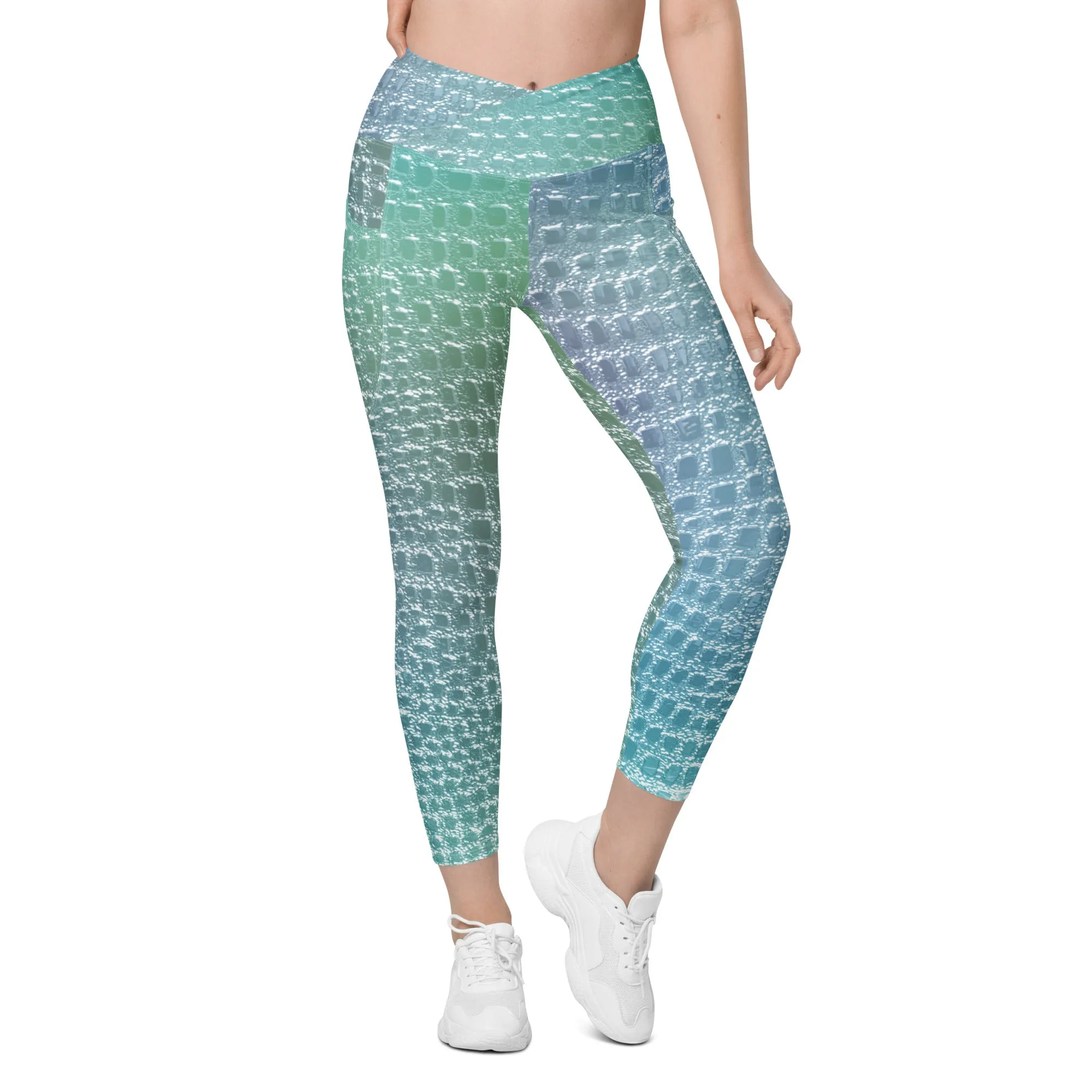 Pastel Mermaid Print Leggings, lioness-love