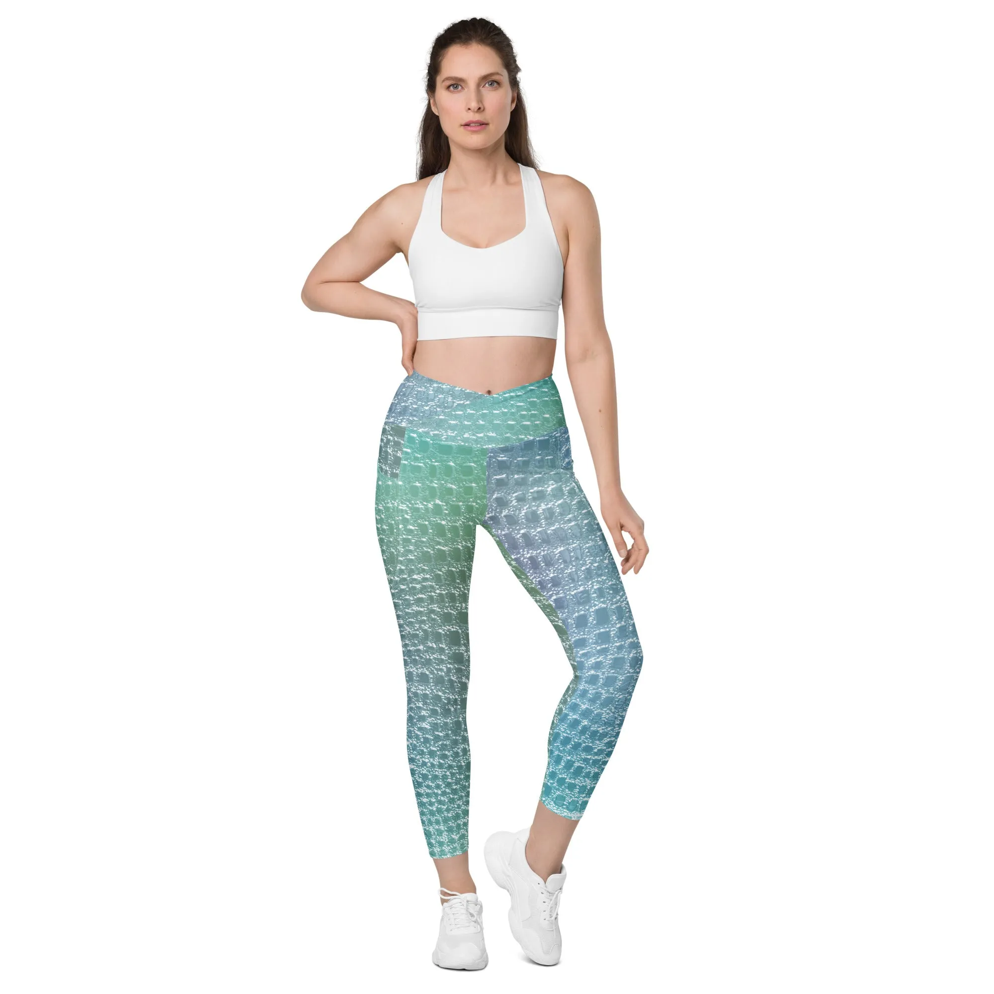 Pastel Mermaid Print Leggings, lioness-love