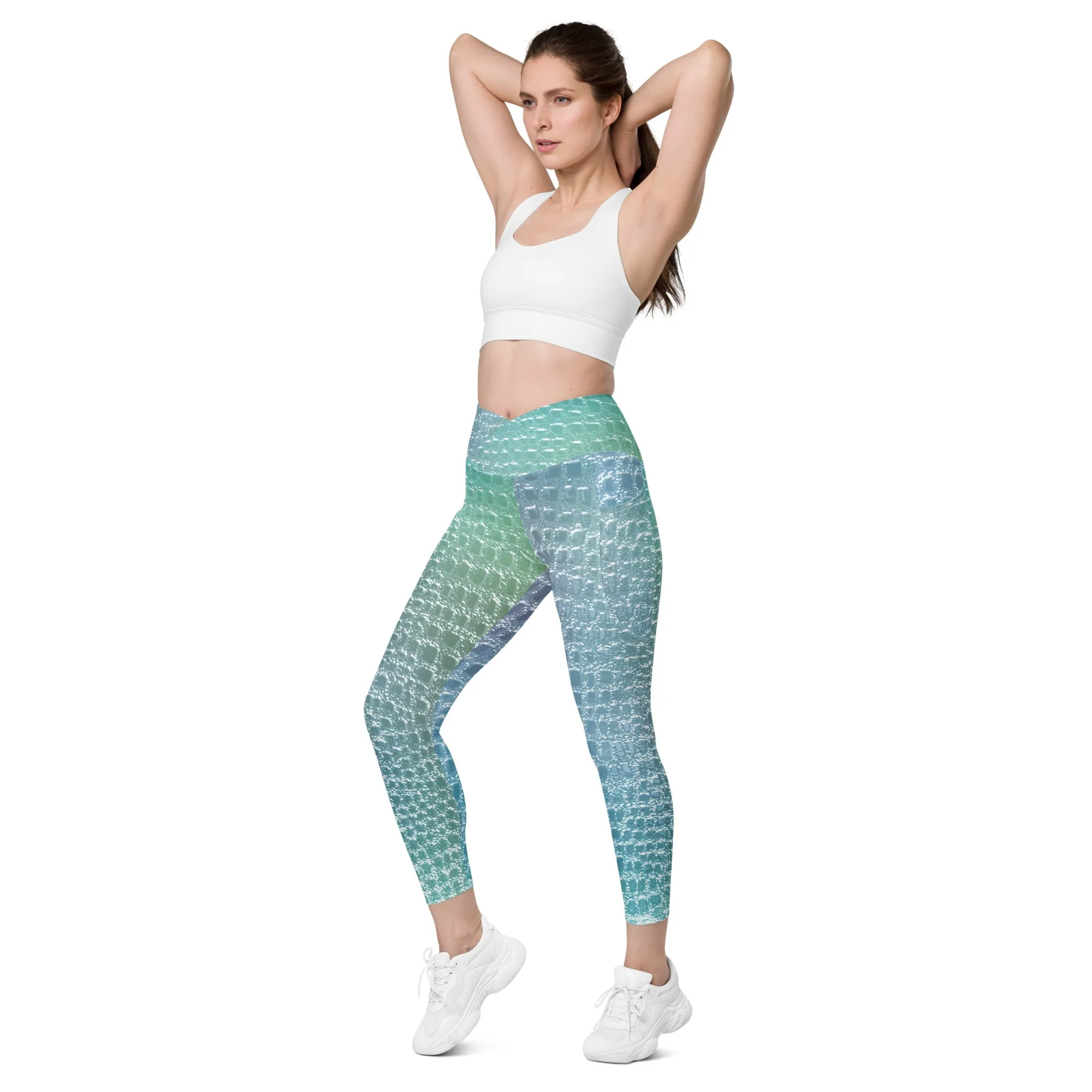 Pastel Mermaid Print Leggings, lioness-love