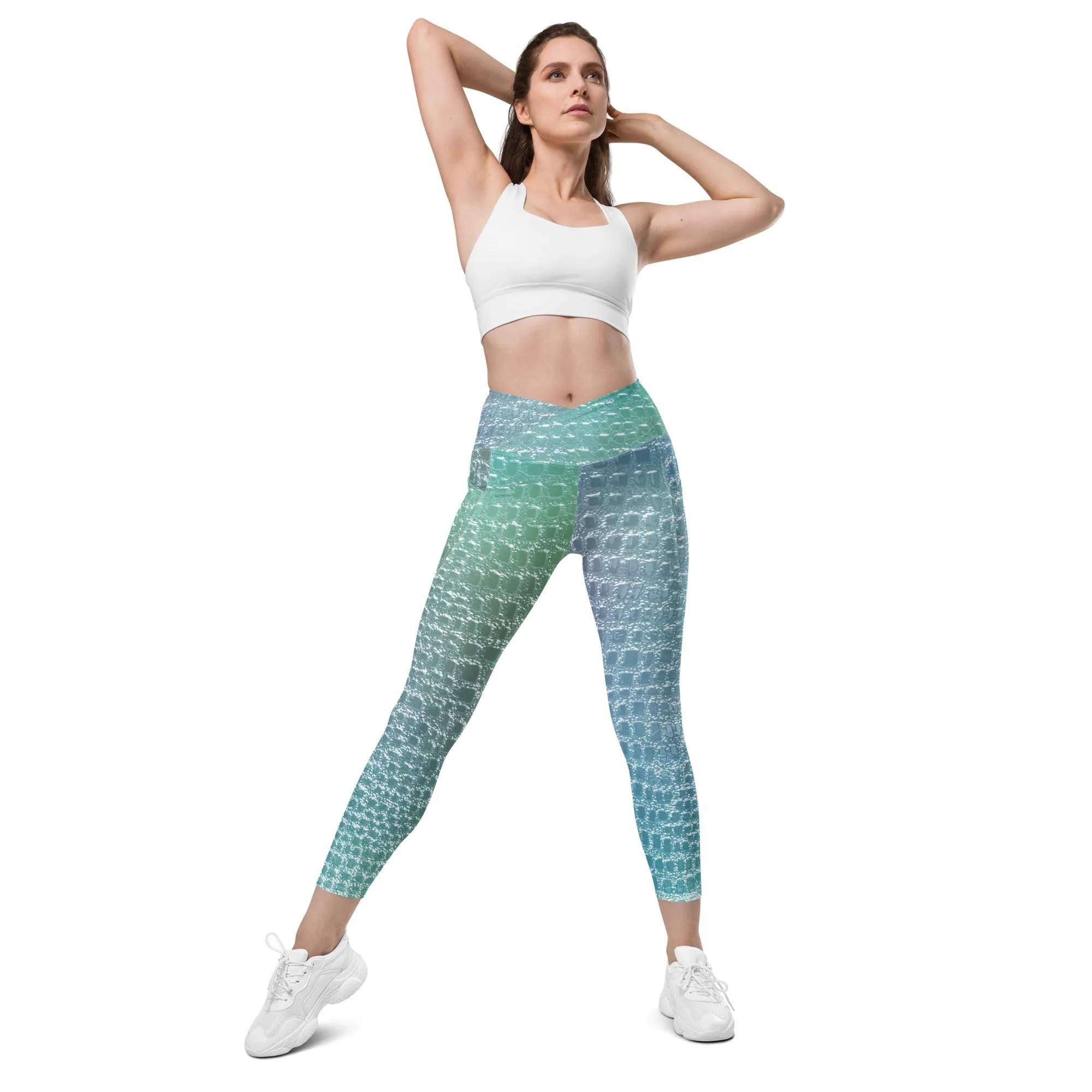 Pastel Mermaid Print Leggings, lioness-love