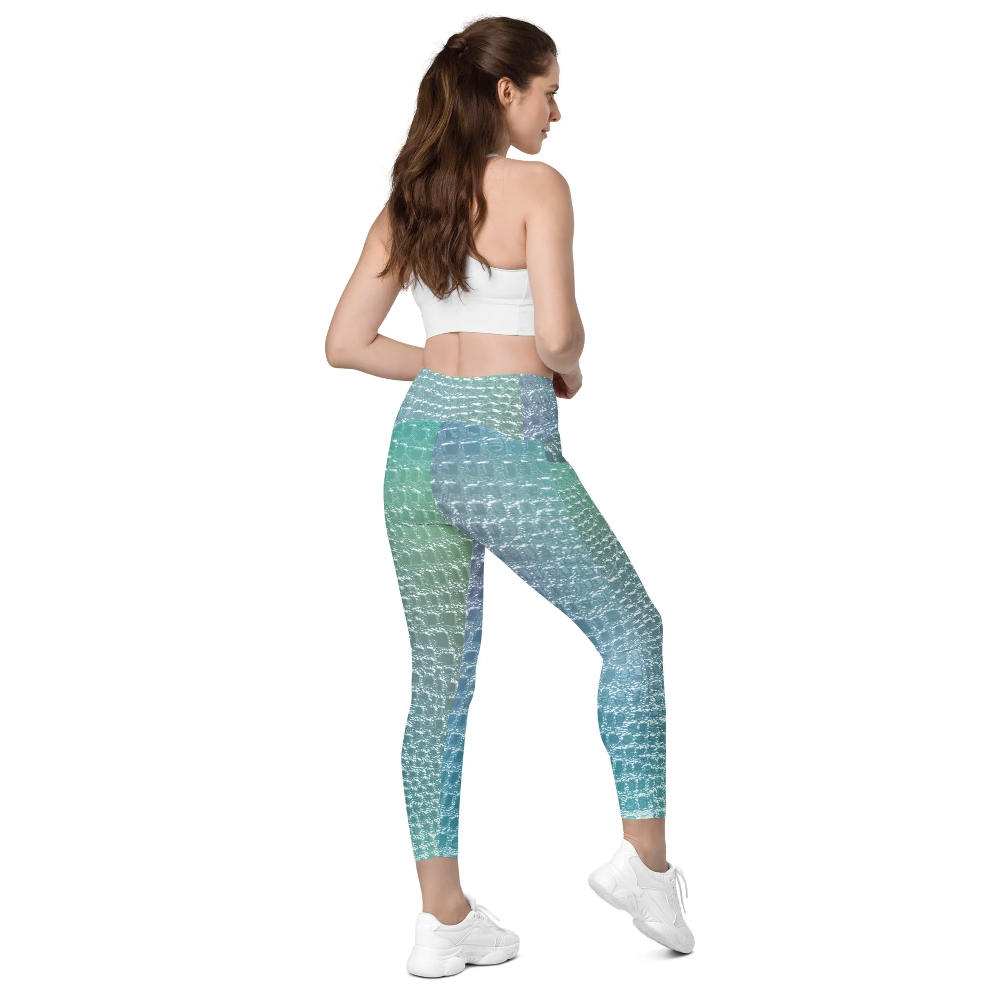Pastel Mermaid Print Leggings, lioness-love