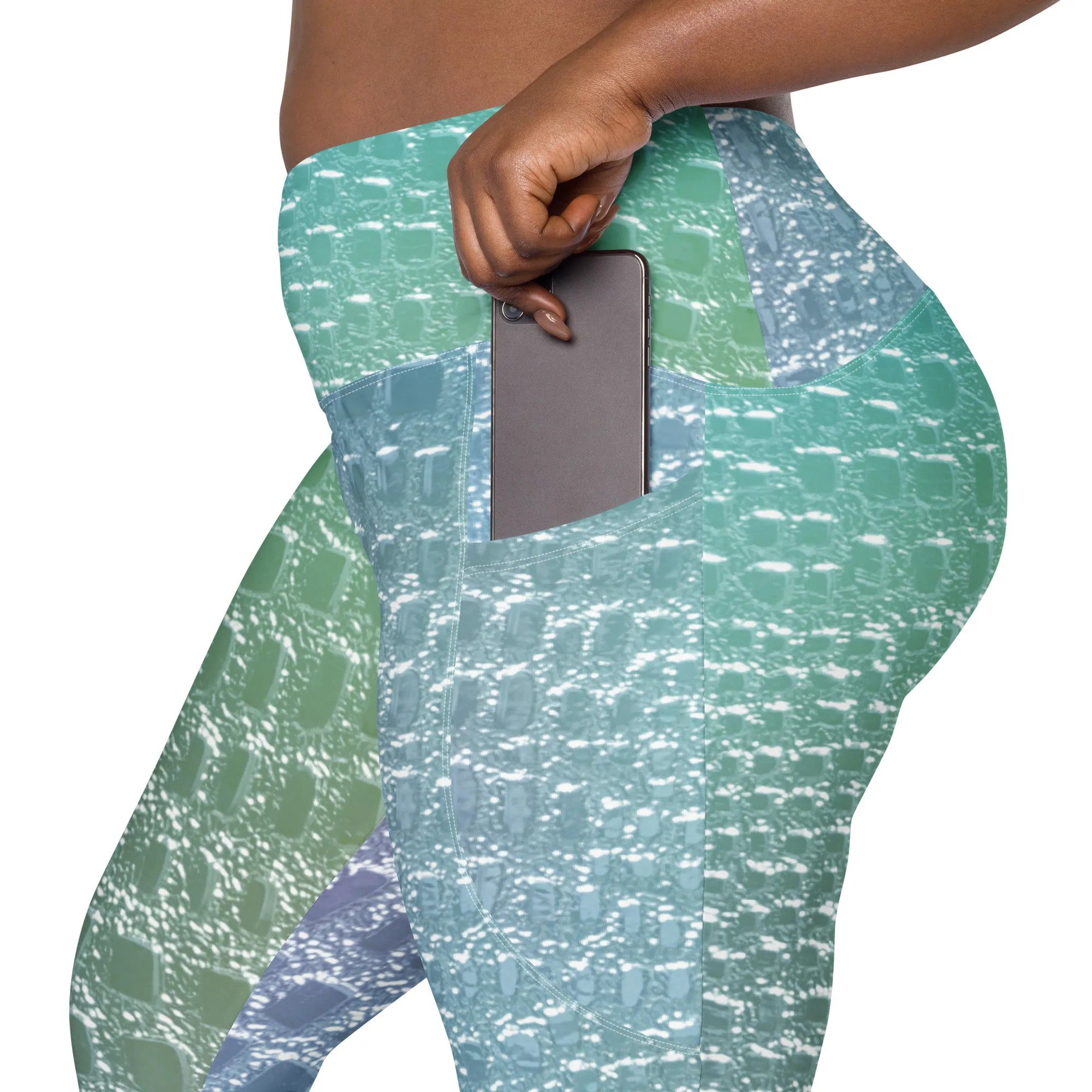 Pastel Mermaid Print Leggings, lioness-love