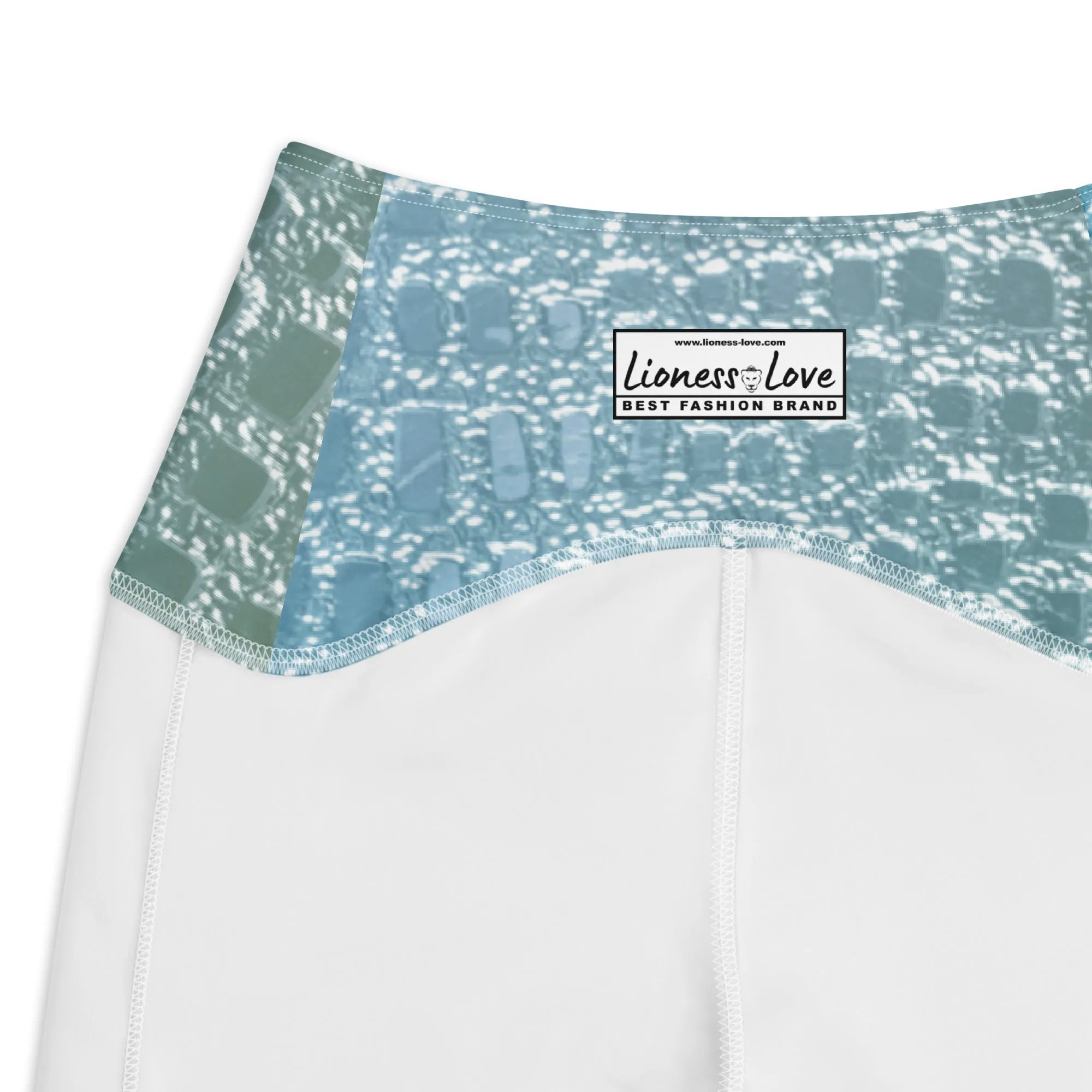 Pastel Mermaid Print Leggings, lioness-love