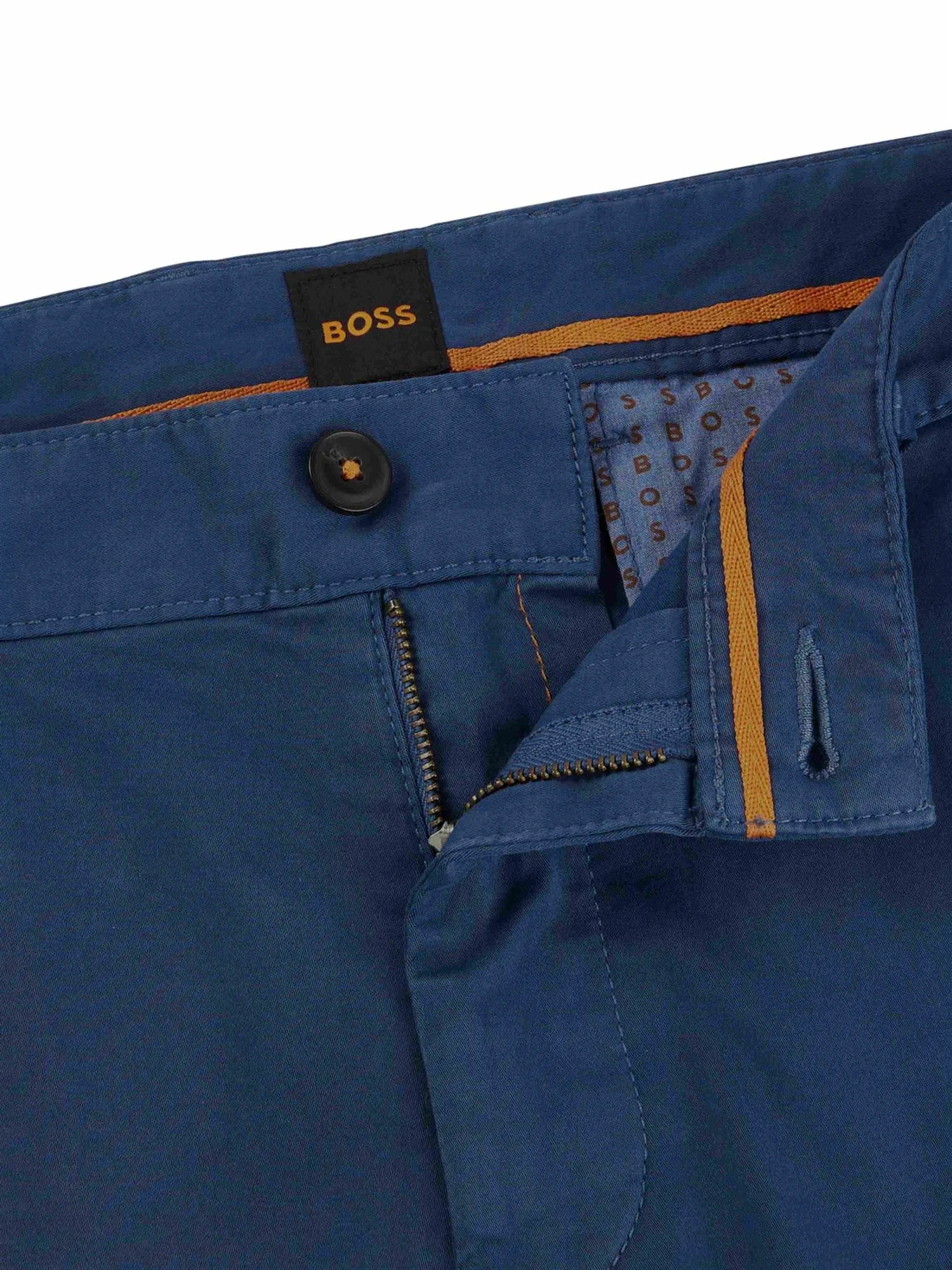 SLIM-FIT CHINOS Marine