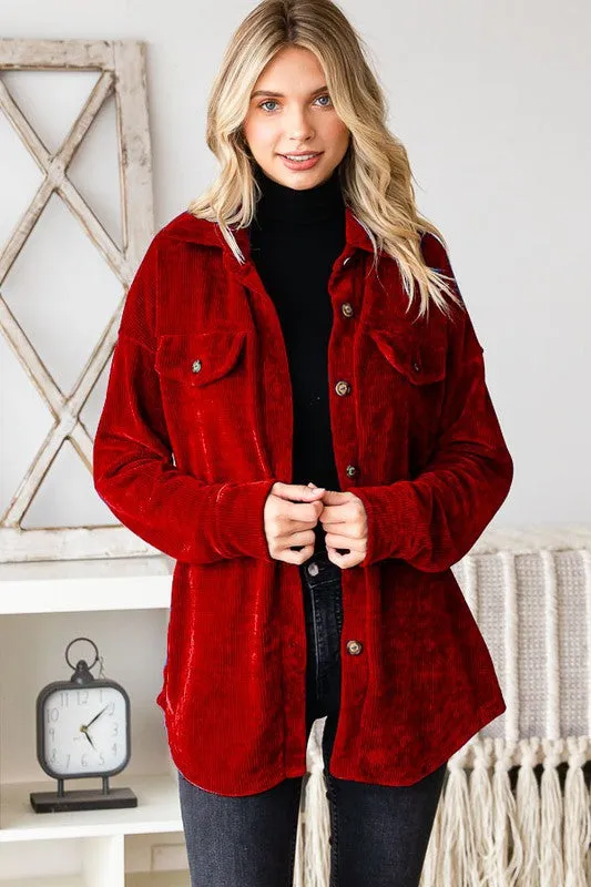SOFT Chenille Shacket