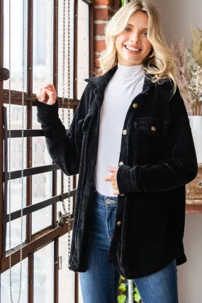 SOFT Chenille Shacket