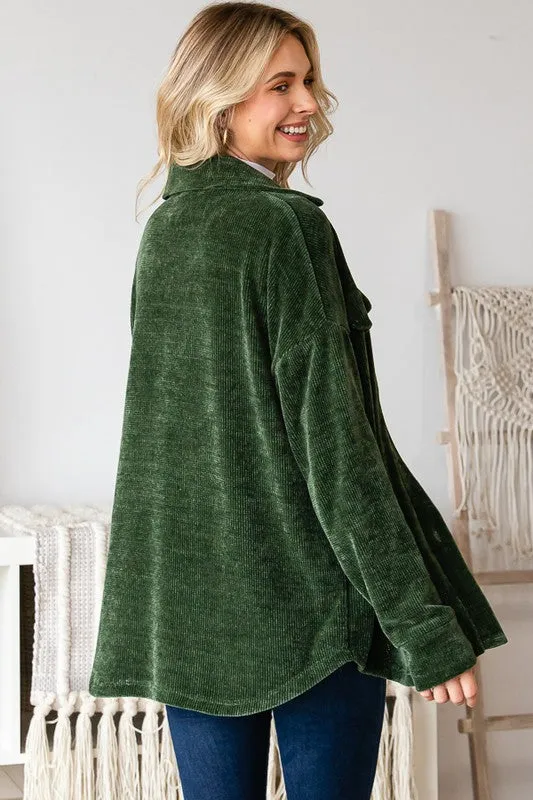 SOFT Chenille Shacket