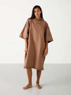 Women's Travel Poncho Towel | Choc